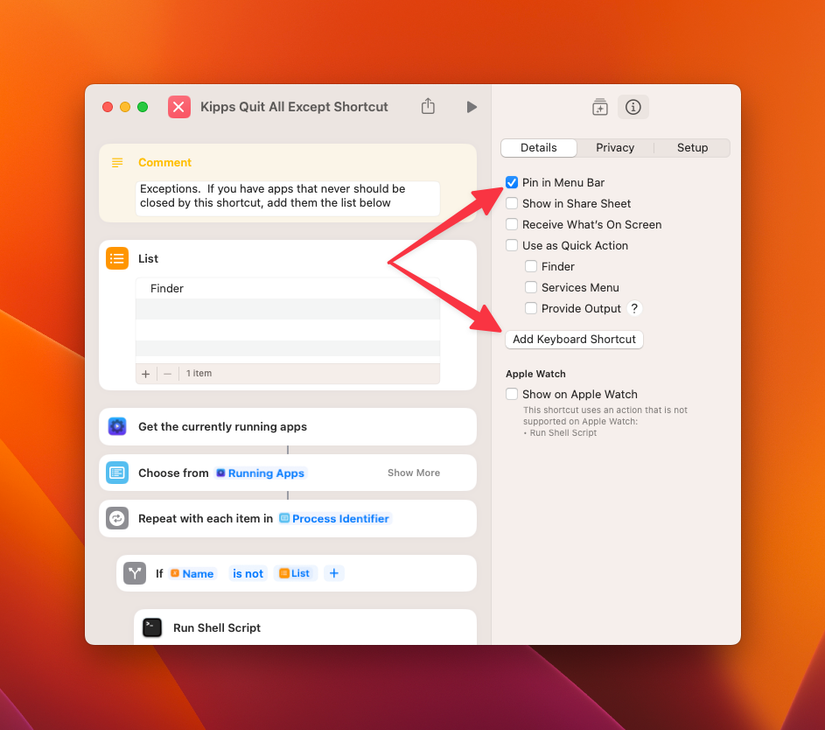 I Created a Shortcut to Instantly Clean Up My Mac Desktop