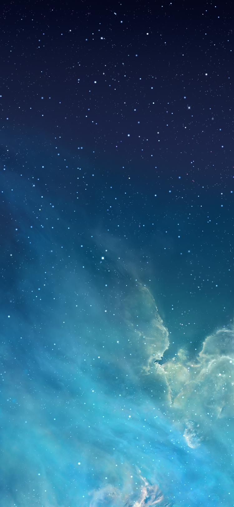Nebula iOS 7 wallpaper.