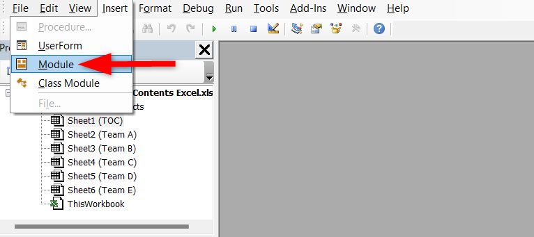 Добавить новый модуль.