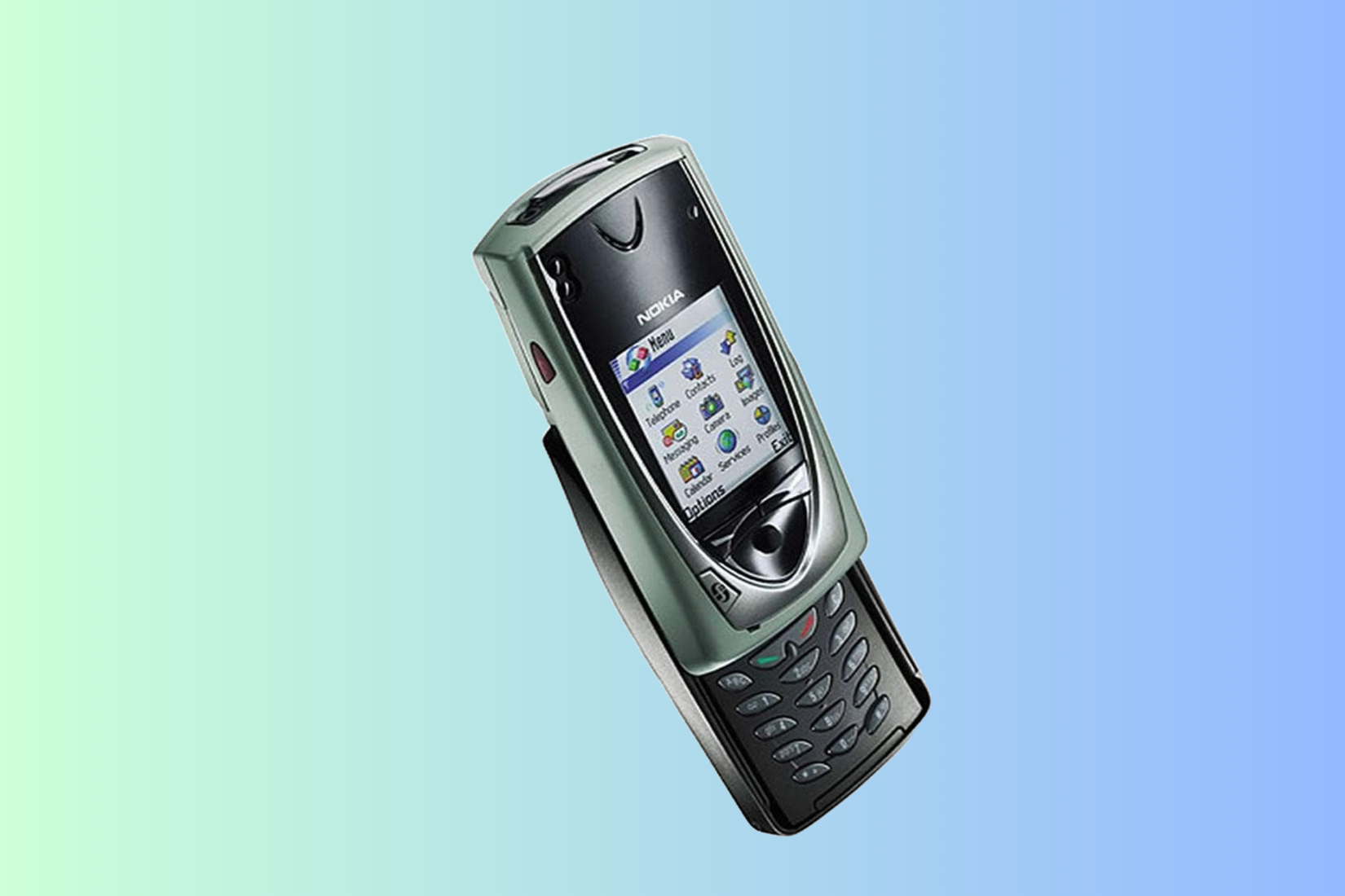 Nokia 7650 Symbian S60 smartphone.