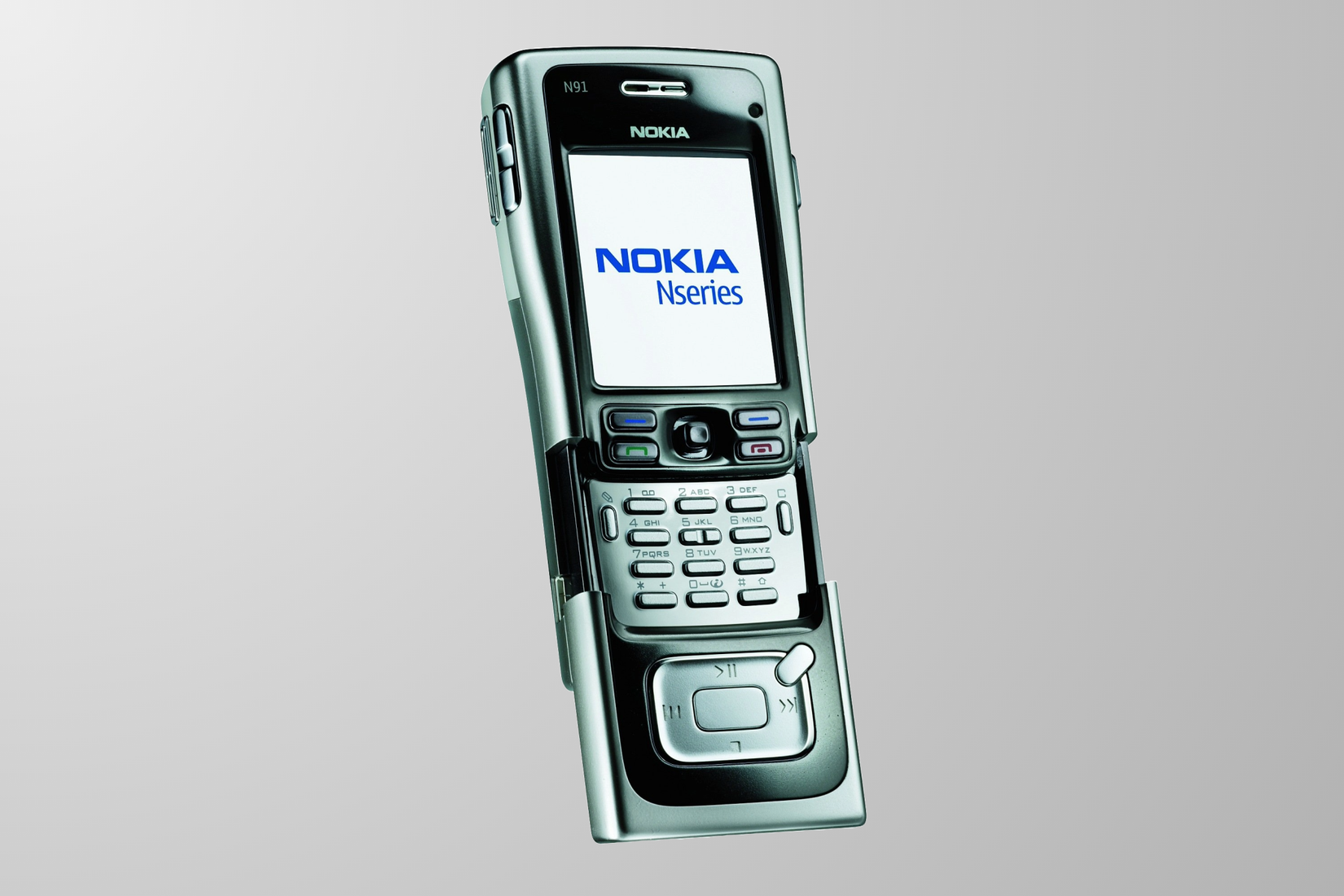 Nokia N91 Symbian S60 smartphone.