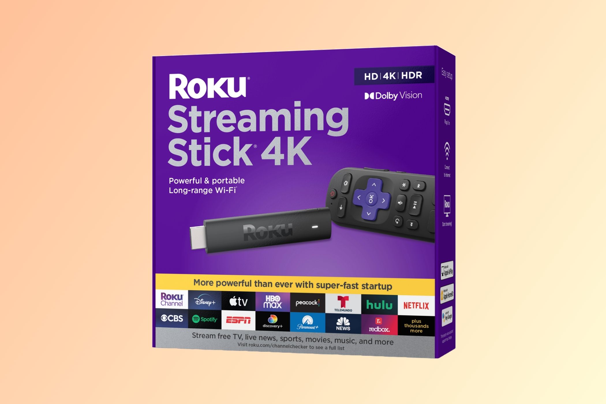 roku streaming stick 4k