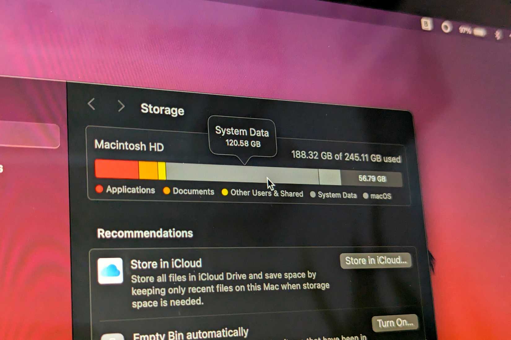 How to free up disk space on your Mac without deleting your files