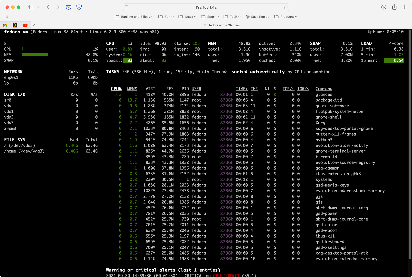 Monitor Linux System Performance From the Terminal With These 5 Tools
