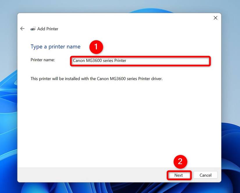 Printer Name How to Install a Wi-Fi Printer on Windows 11