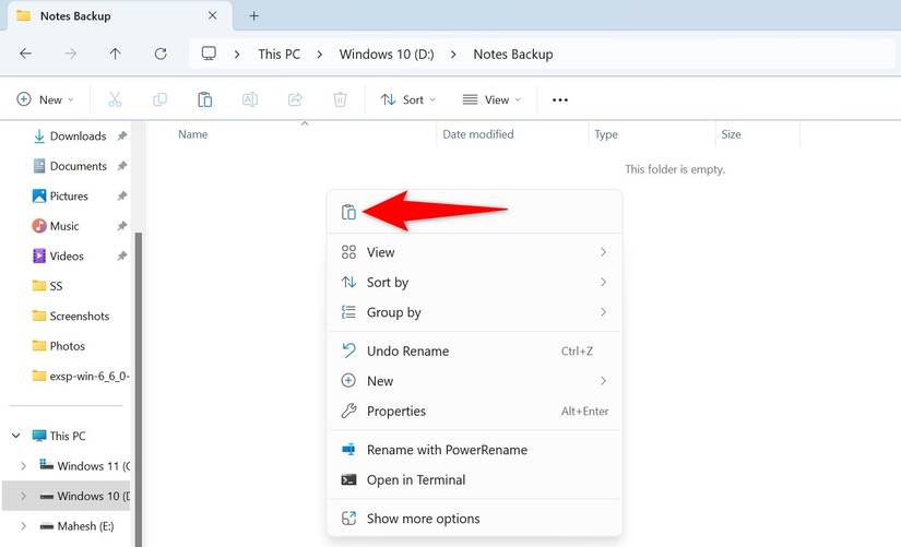 How to Back Up Sticky Notes on Windows 11