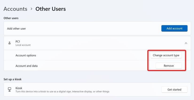 How to View All User Accounts on Windows 11
