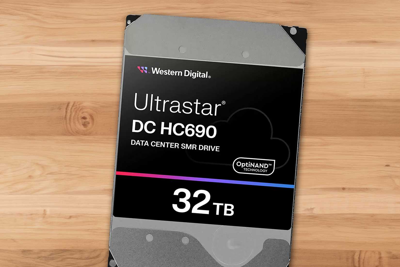 The Western Digital Ultrastar DC HC690 32TB HDD.