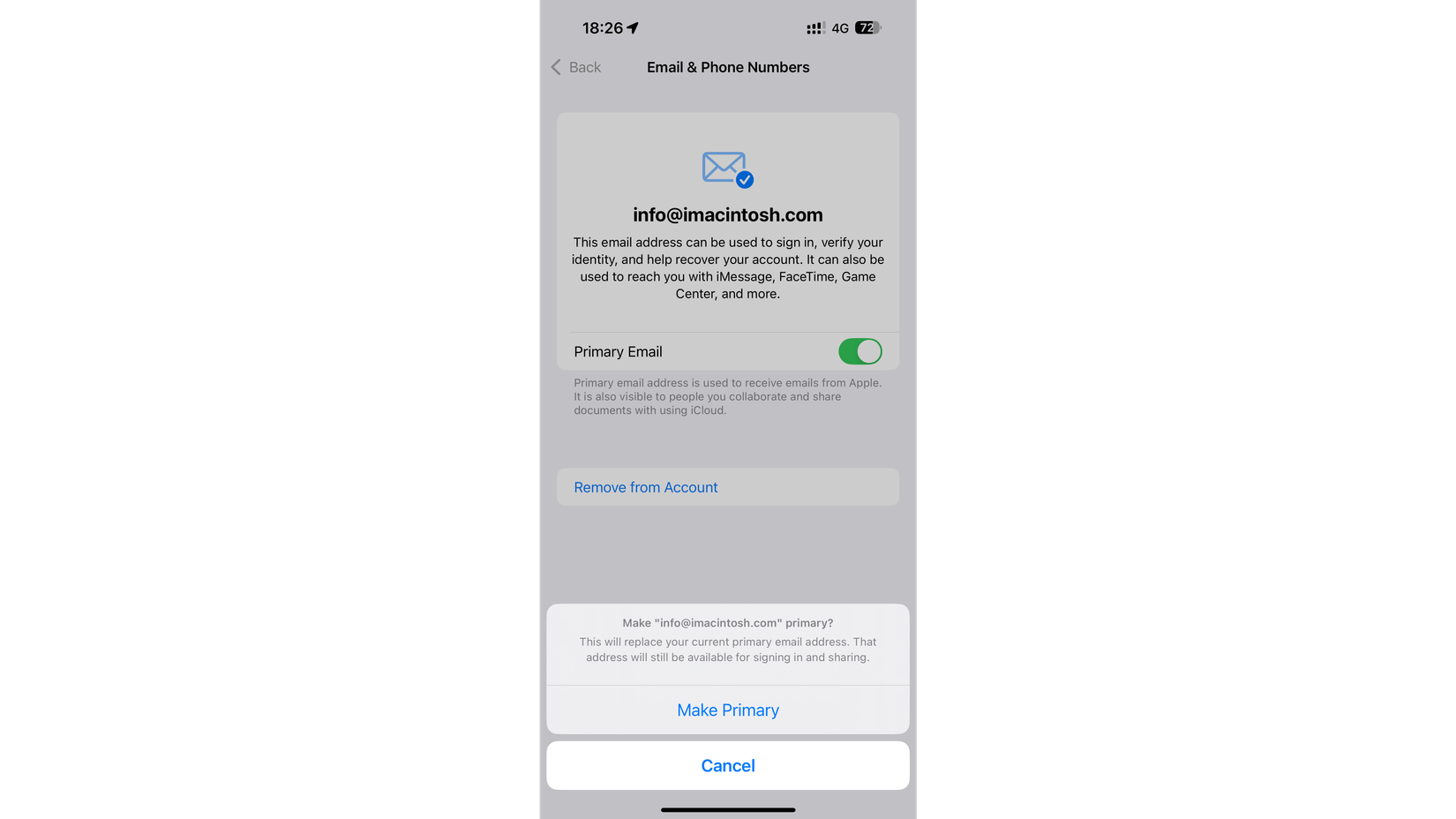 How To Create Icloud Email Changing Your Apple Account’s Primary Email Just Got a Lot Easier