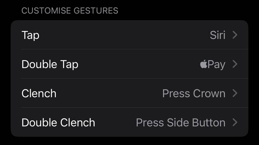 Utilisez l’application compagnon Watch sur votre iPhone pour activer les alertes tactiles d’assistance.