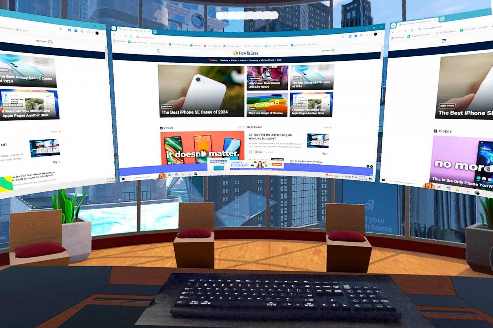 Vr Os Setting Up a Mobile VR Office is Cheaper Than Ever, Here's How to Get ...