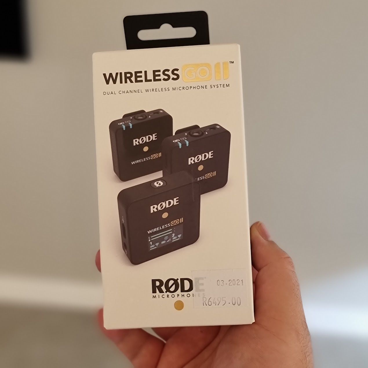 Беспроводная микрофонная система Rode Wireless с приемником и передатчиком