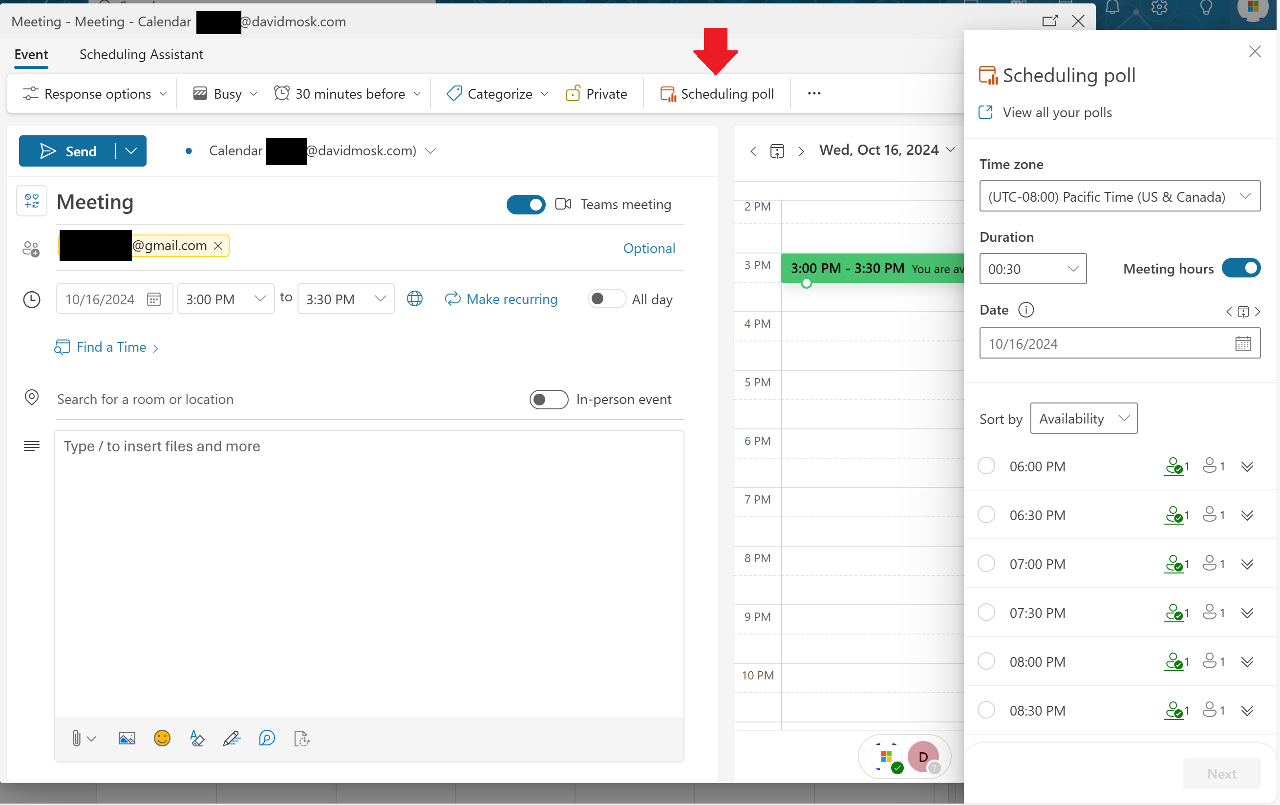 How Outlook's Scheduling Assistant Helps Me Effortlessly Organize Meetings