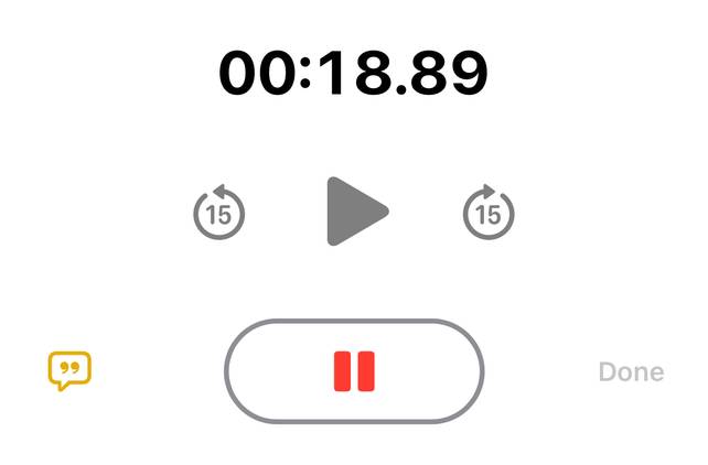 One Button Audio Notes 7 Big Improvements to the Notes App in iOS 18