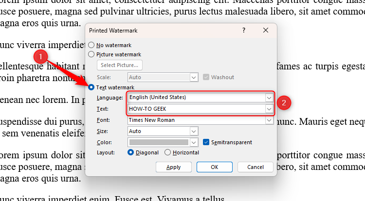 How to Use Watermarks in a Microsoft Word Document