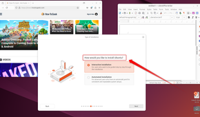 A screenshot of Ubuntu's Live Boot Environment.