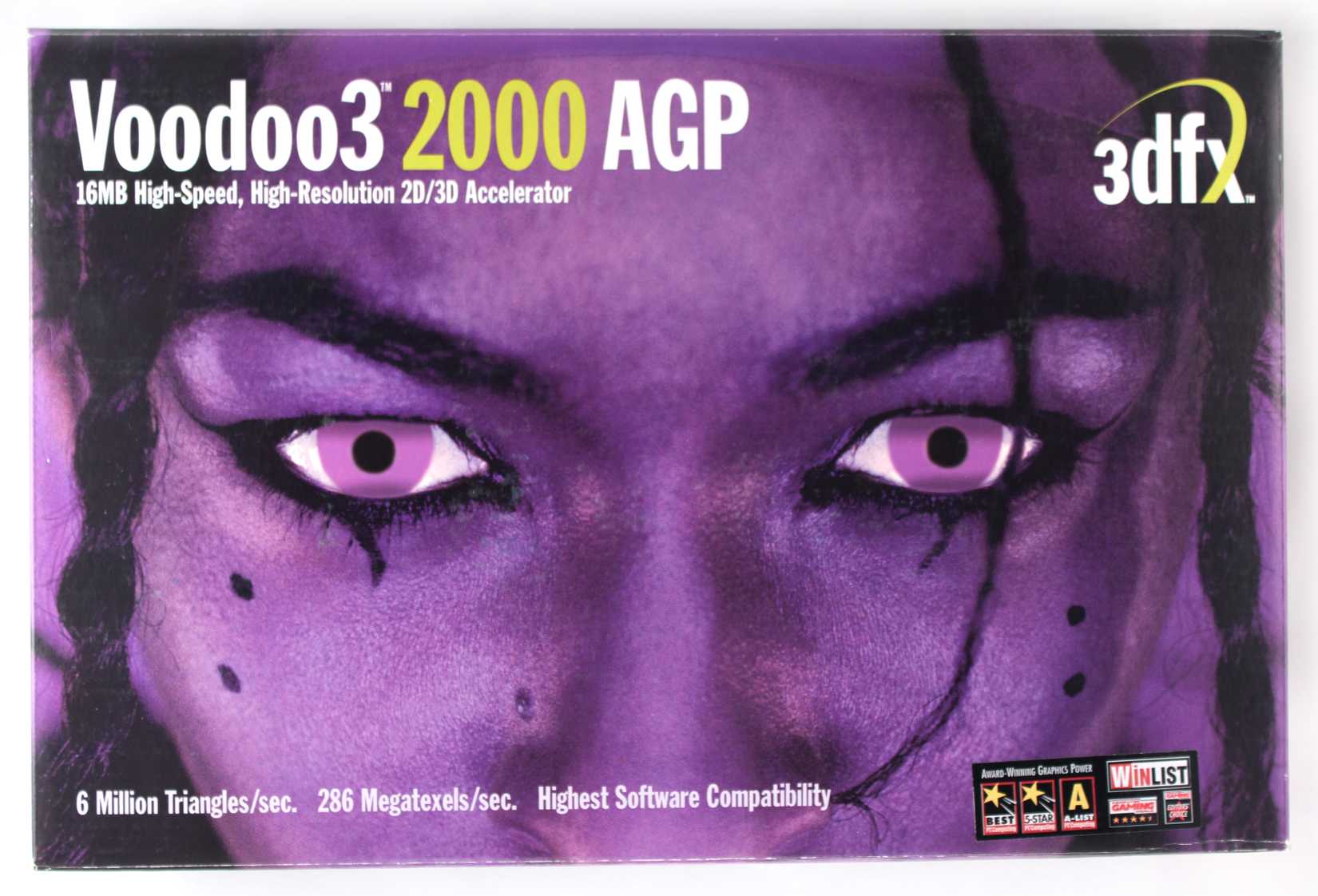 3dfx Voodoo3 2000 AGPカードの画像
