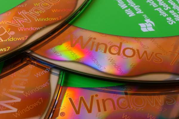 Windows 7 installation discs.