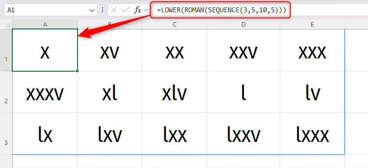 How to Use the SEQUENCE Function in Excel