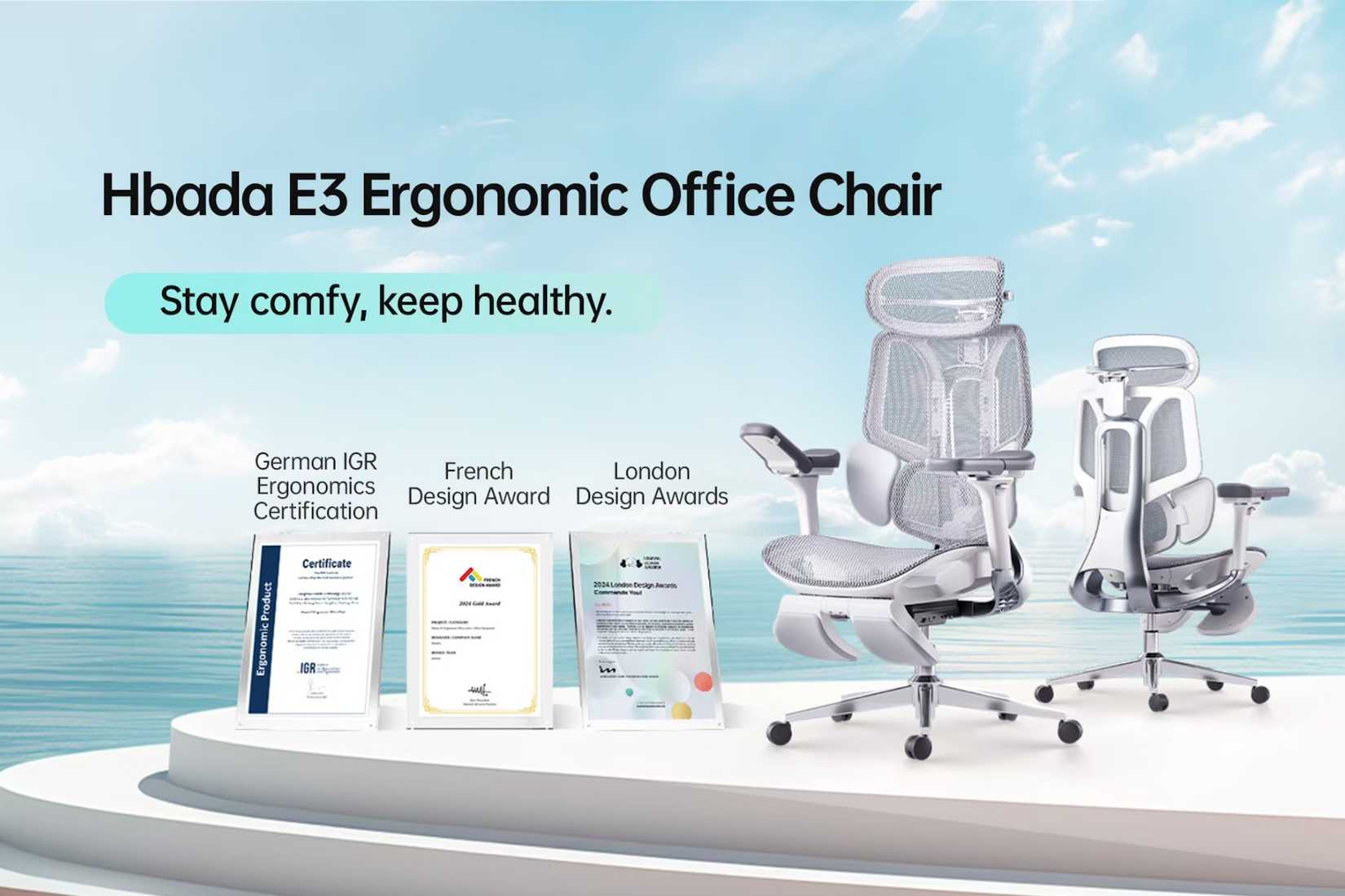 Reduce Fatigue and Experience Comfort This Black Friday With the Hbada E3