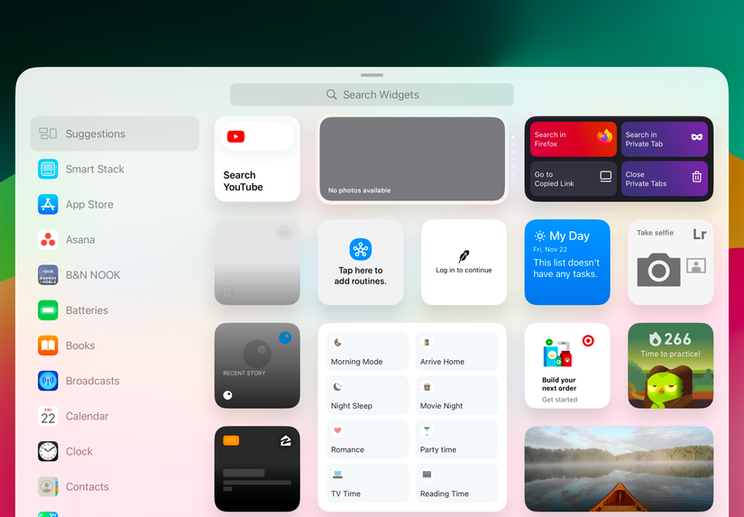 Apple Is Going Widget-Crazy