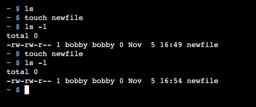 Touch Linux Command 10 Linux commands to know for managing files