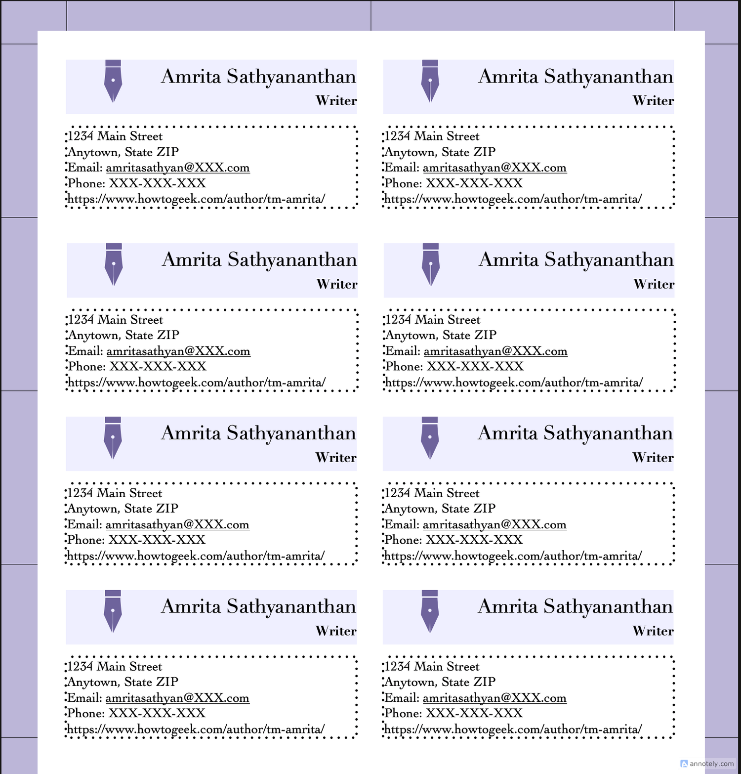 I Made My Business Cards in Apple Pages, Here's How It Went