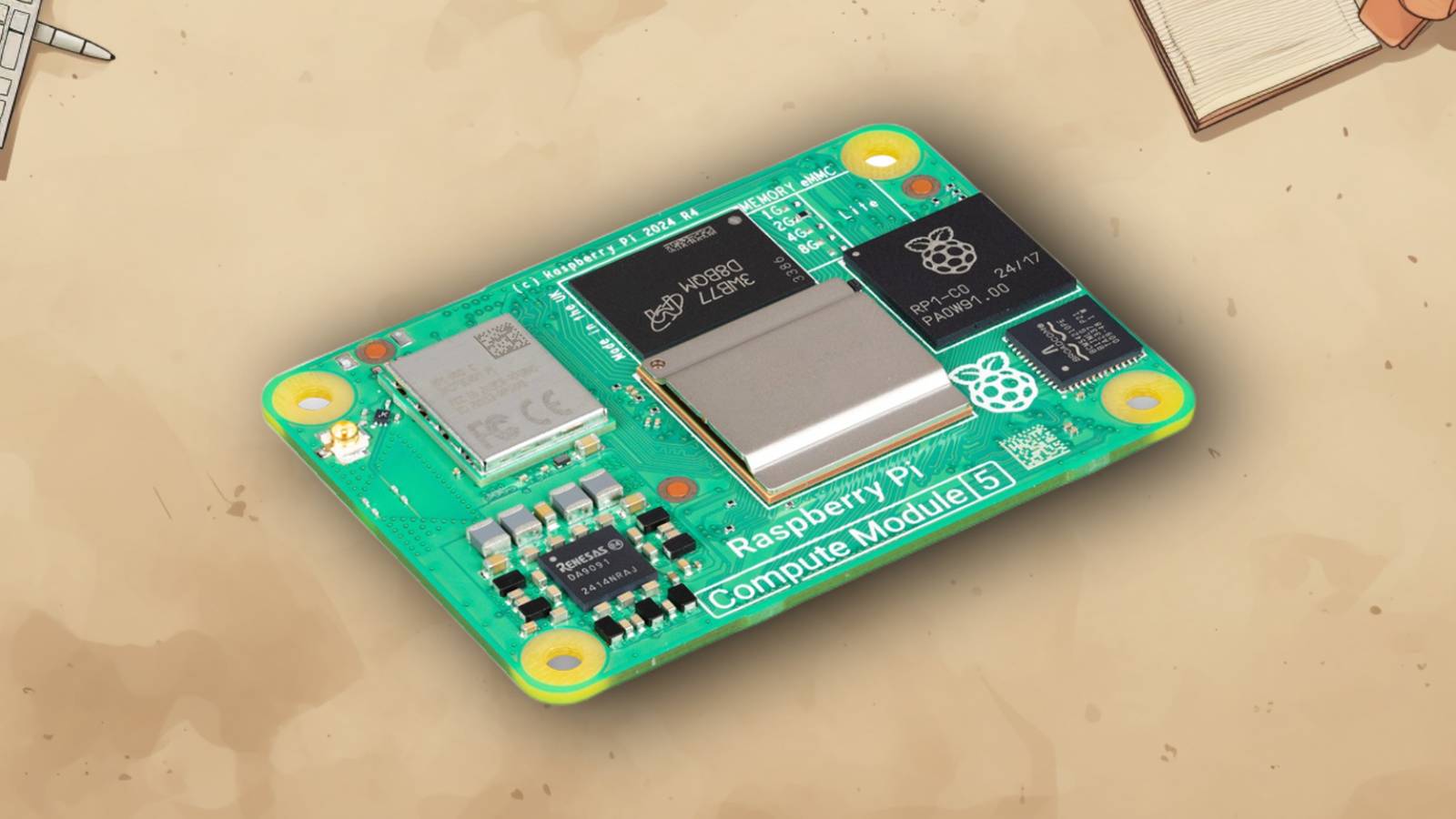 The Raspberry Pi Compute Module 5 Has Arrived