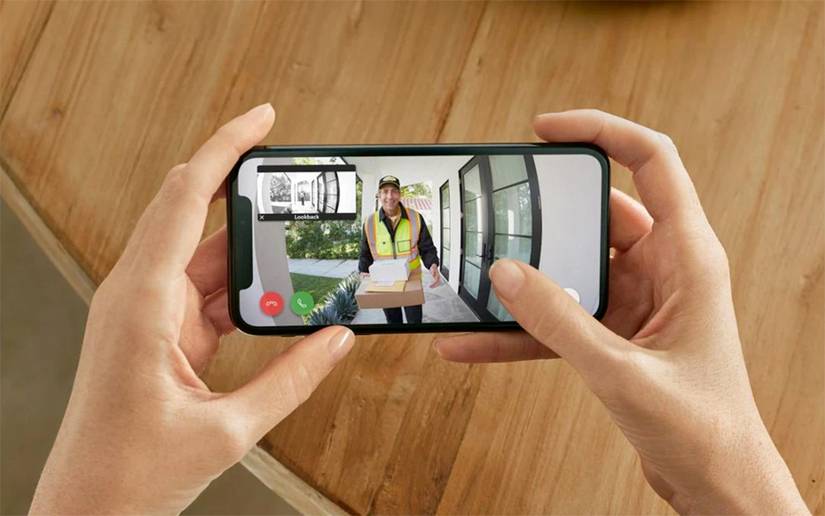 Ring video doorbell pre-roll.