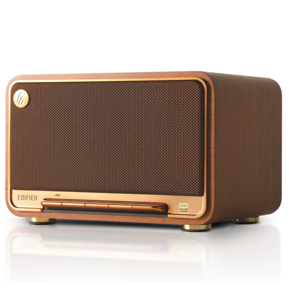 EDIFIER D32 ブラウン Tabletop Wireless Speaker | D32 -【Edifier USA】