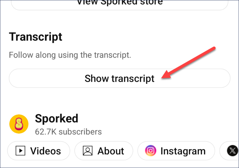 View Youtube Transcript How to Get the Transcript of a YouTube Video