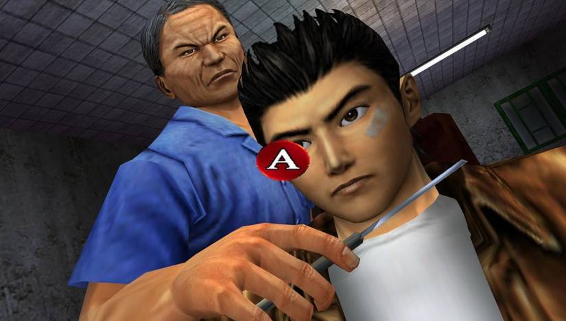 Um evento rápido no Shenmue 2.