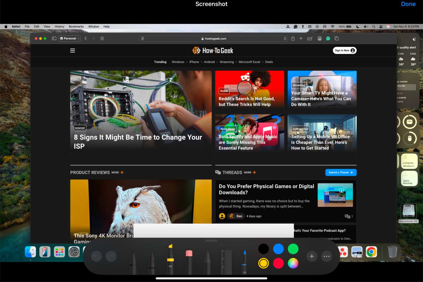 How to Edit Mac Screenshots on Your iPhone or iPad (and Why You Should)