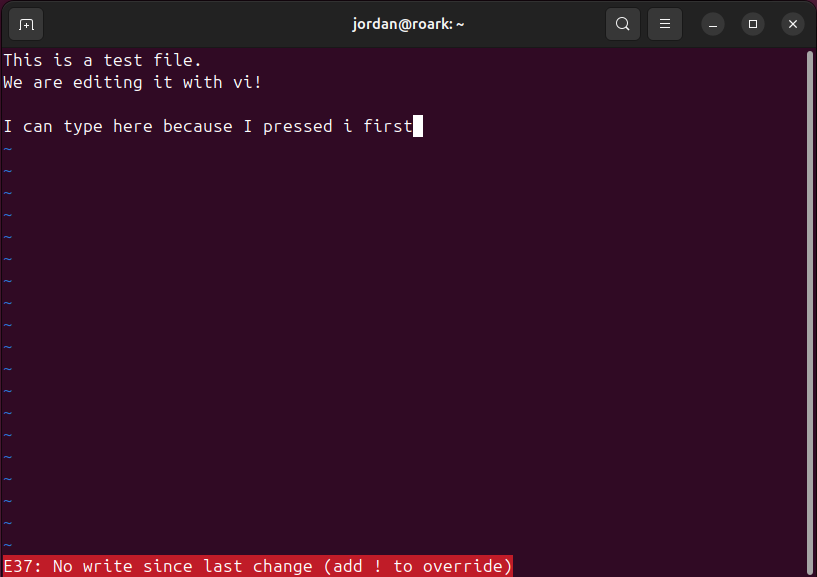 A Beginner's Guide to Editing Text Files With Vi
