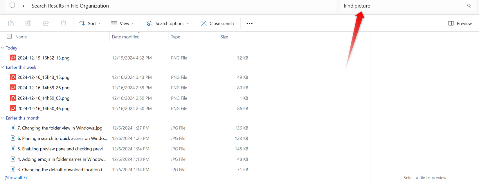 8 Search Filters to Help You Quickly Find Files in File Explorer