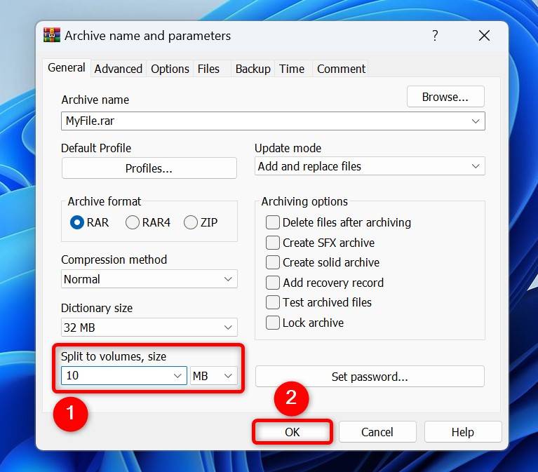 How to Split Large Files Into Multiple Smaller Files on Windows 11