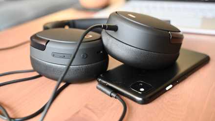 3 Android Bluetooth settings that may give a boost to your audio (and three that may not) Edifier WH950NB using wired mode by having an AUX cord plugged into the headphones and a phone.