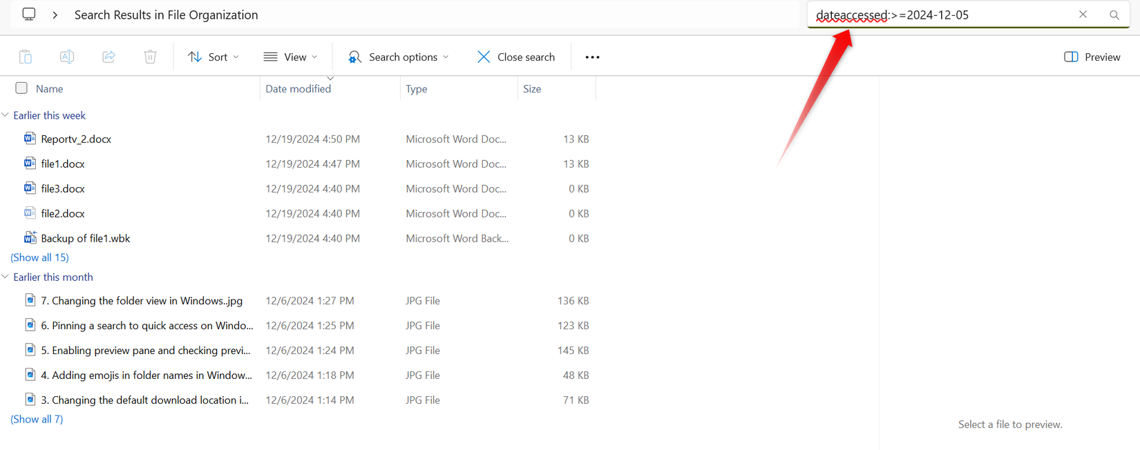8 Search Filters to Help You Quickly Find Files in File Explorer