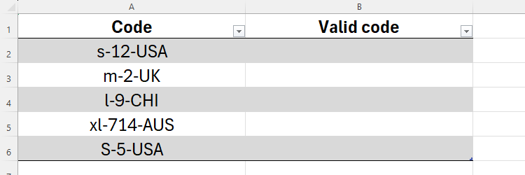 How to Use the REGEX Functions in Excel