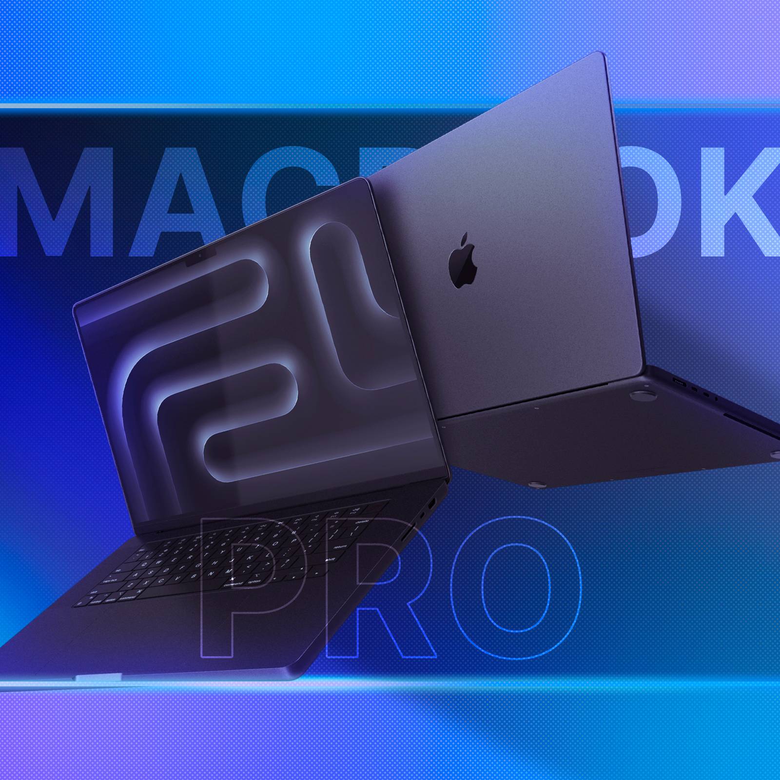 Macbook Pro Laptop Back
