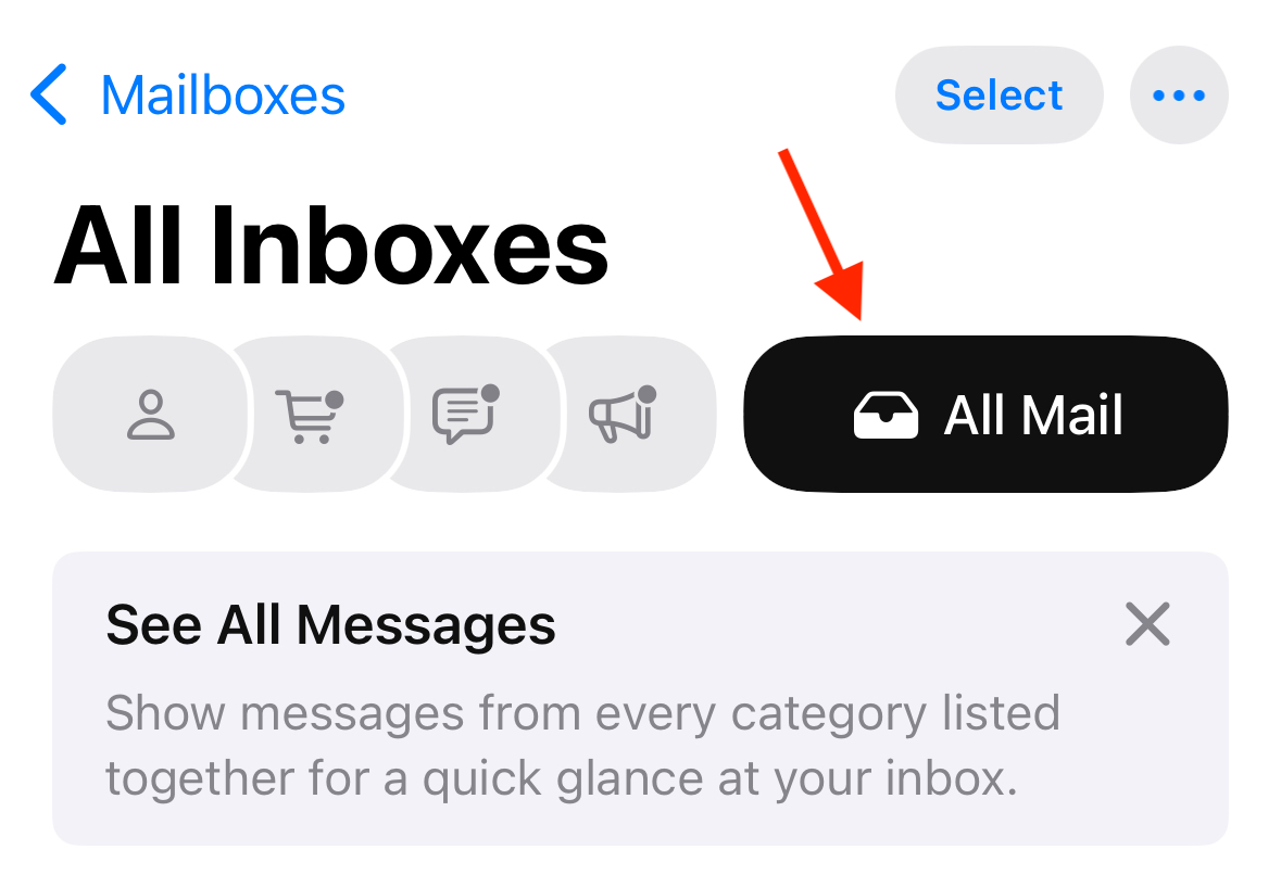 How to Disable Mail Categories on iPhone