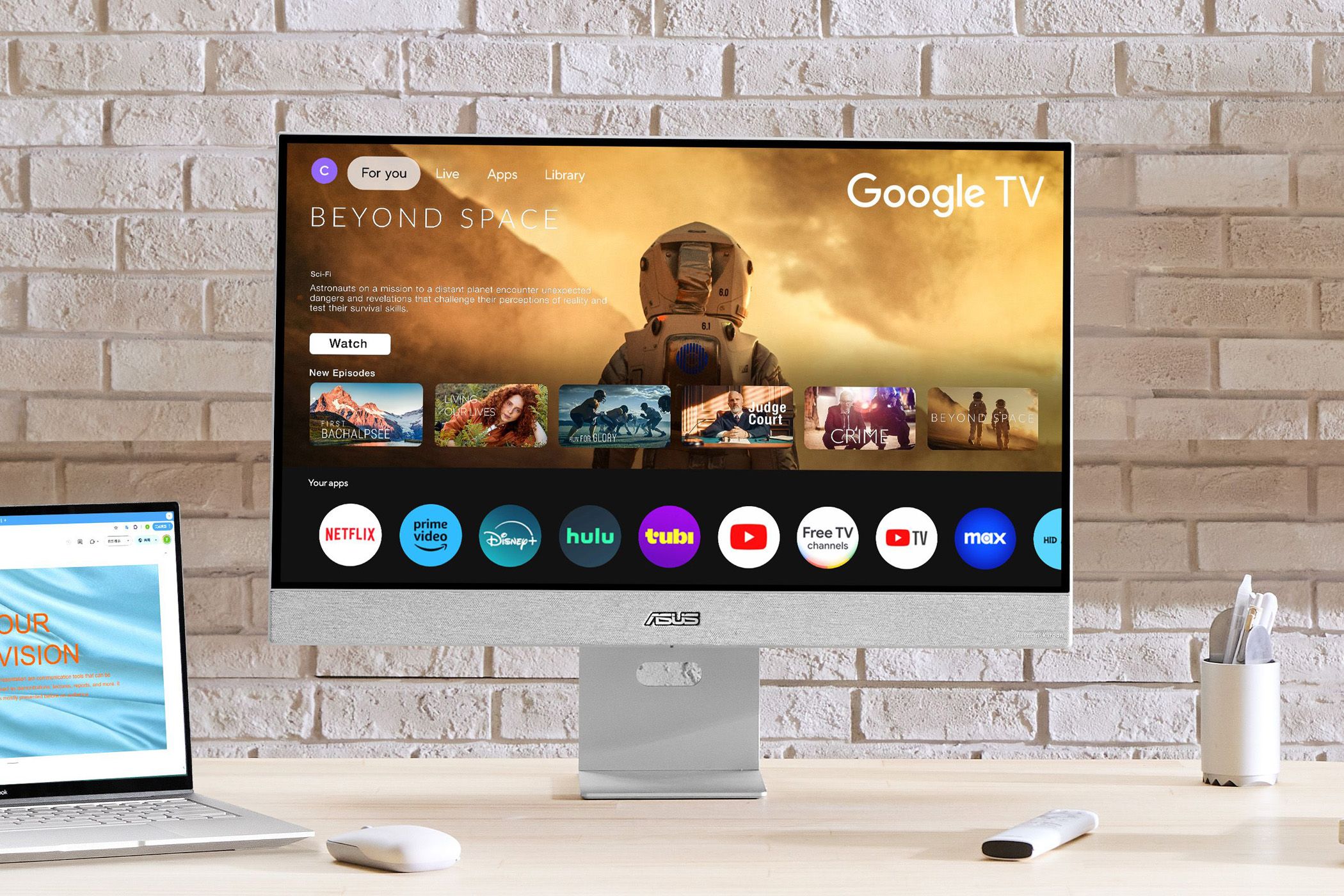 This New ASUS ZenScreen Monitor Is Also a Google Smart TV