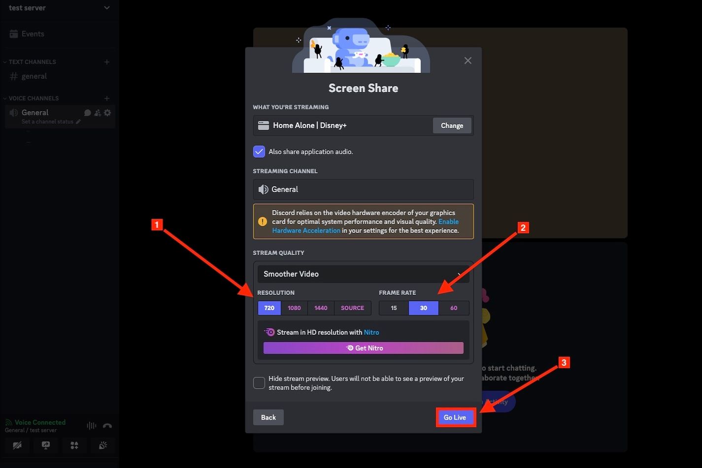 How to Stream Disney+ on Discord