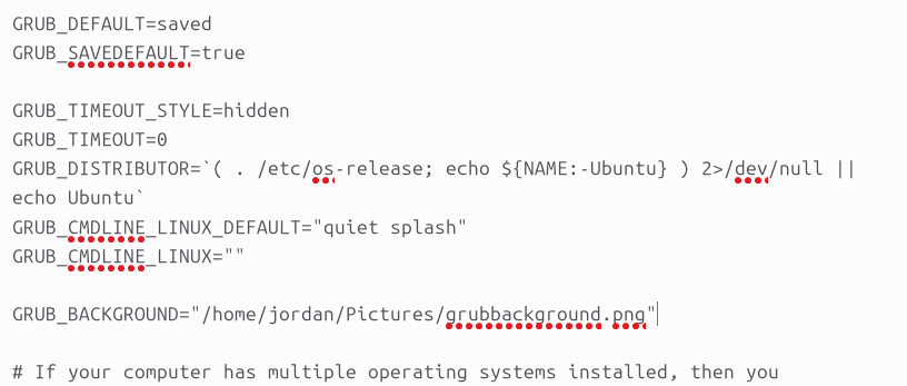 How to Configure the GRUB2 Boot Loader's Settings