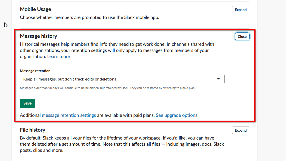 Remember to Back Up Your Free Slack Chats Before They're Wiped
