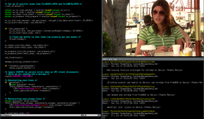 A screenshot of i3 window manager.