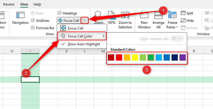 How to Use Focus Cell to Aid Data Entry and Analysis in Excel