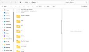 The Ubuntu WSL root directory in Windows Explorer is open.