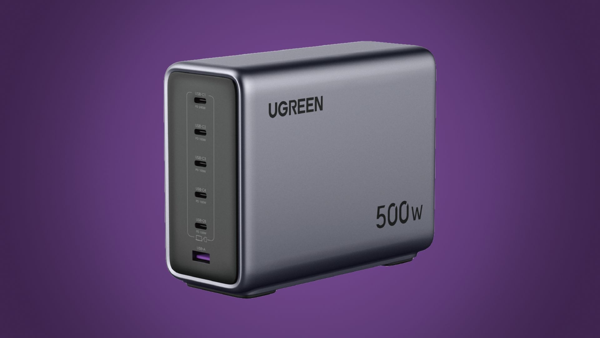 UGREEN's New Multi-Device Charger Pushes 500W of Power