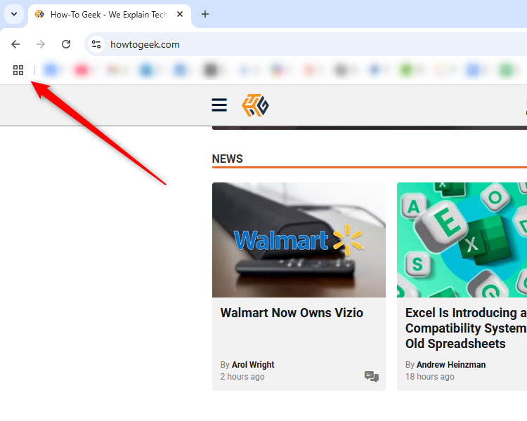 How to Disable the "Tab Groups" Button in Chrome